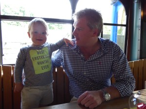 Someone enjoyed the crappy boat ride!