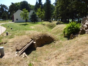 Trenches Newfoundland (Canadian) Memorial.  We were there 99 years to the day of their greatest loss